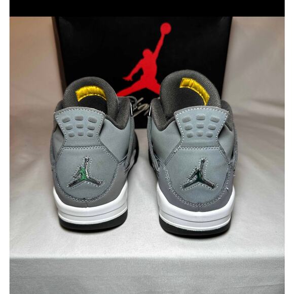 Size 6 - Nike Air Jordan 4 Retro GS Cool Grey 2019 Men's Shoes Ships Now - Picture 5 of 10
